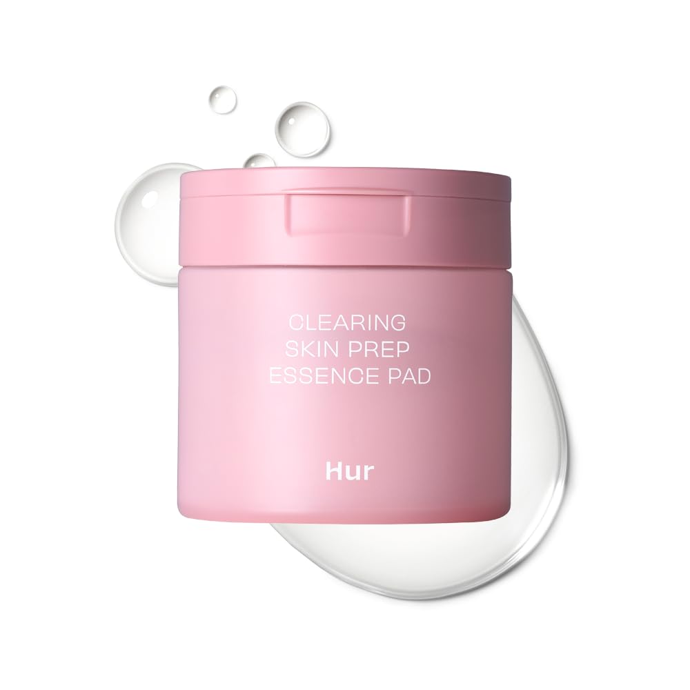 House of Hur Clearing Skin Prep Pad packaging ready for exfoliating skincare routine.