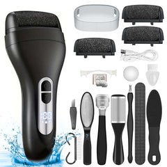 Hoxida electric callus remover full product ready for at-home foot care