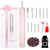 Hoxida electric nail drill cordless with 360 LED light for precise manicures at home