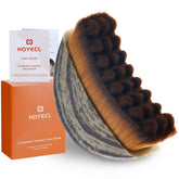 HOYECL No Oil Lymphatic Face Brush closeup with ultra-soft bristles for gentle cleansing and massage