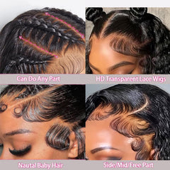 Hoyrhra deep-wave wet-and-wavy look during everyday styling scenarios.