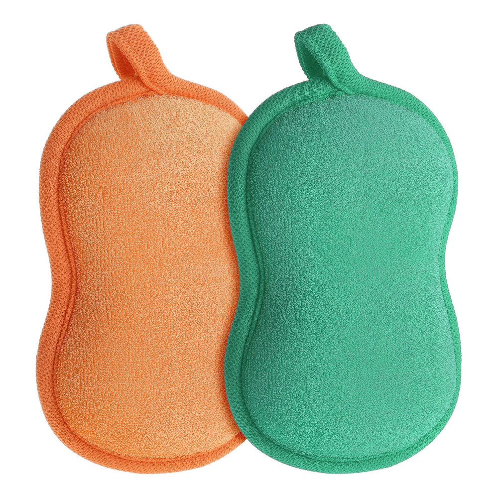 Hpmjz baby bath sponge with soft-absorbent surface for gentle cleansing during bath time