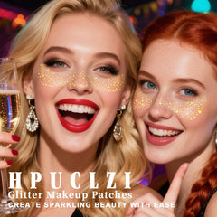 HPUCLZI glitter freckles hearts and stars add playful accents