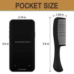 HQSLsund lightweight travel combs weigh just 6 g each for pocket-ready grooming.
