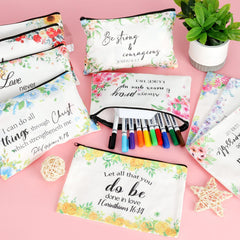 HSDSH makeup bag travel essentials compact and roomy for trips
