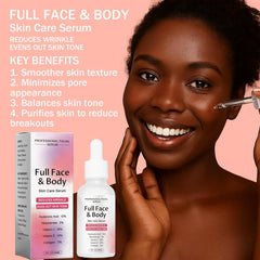 hsdtas Finones serum application pump showing easy absorption