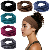 HSEM dark gray headband for non-slip workout comfort