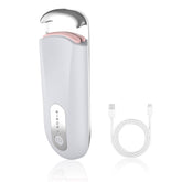 Hsenowi heated eyelash curler close-up showing compact travel-friendly design for on-the-go curling.