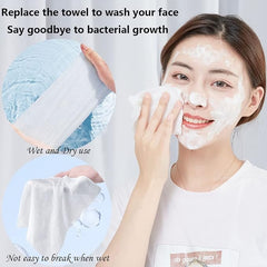 Hsxfl large 8x8 inch dry wipes for absorbent drying.