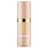 HUALIJIA Foundation 4in1 swatch demonstrates adaptive medium tone coverage for daily skin perfection.