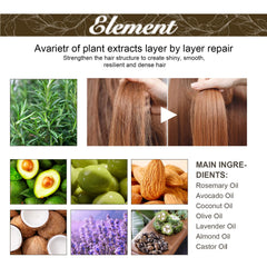 HuaQing damaged hair recovery scene illustrating vitality support.