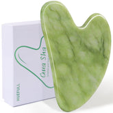 Huefull Gua Sha tool with ergonomic edges for precise facial contouring and relaxation
