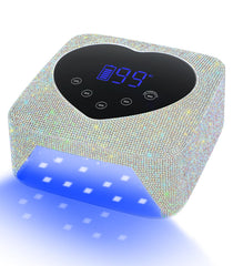 HUGMAPLE cordless UV nail lamp for fast gel nail curing at home