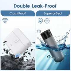 HUITAI leak-proof case protects bottles from compression during transit.