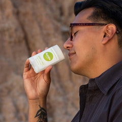 HUMBLE BRANDS patchouli copal scent bottle emphasizes earthy aroma for daily rituals.