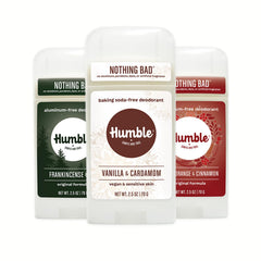Humble Brands Holiday 3 Pack Sweet Orange Cinnamon bottle closeup for uplifting aroma