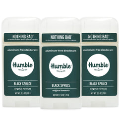 Humble Brands Original Formula Deodorant bottle for long-lasting odor control.