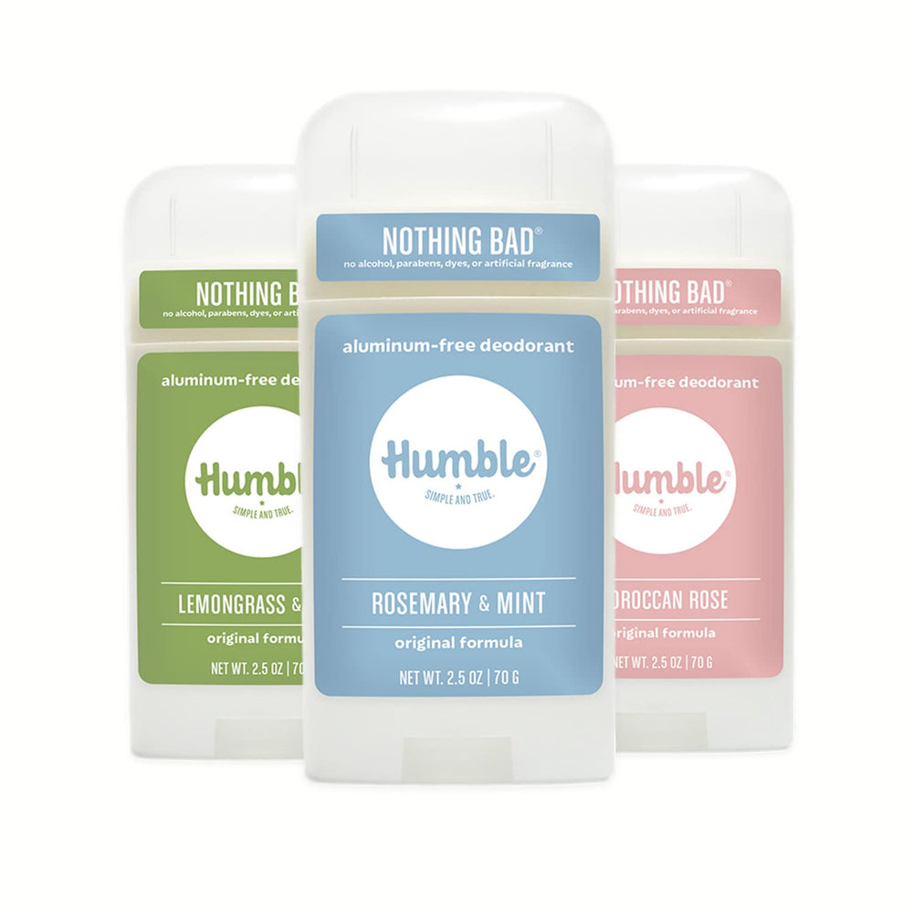HUMBLE BRANDS Original Formula Lemongrass Sage stick delivers fresh, garden-inspired odor control