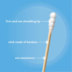The Humble Co plastic-free bamboo stick with recycled-paper dispenser.