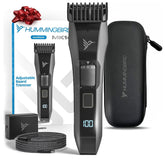 Hummingbird MK14 BeardMaster dial shows 0.5–10 mm range for precise grooming control.