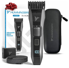 Hummingbird MK14 BeardMaster dial shows 0.5–10 mm range for precise grooming control.