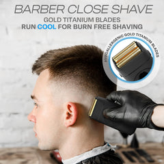 HUMMINGBIRD MK17 dualpro-trimmer-head for precise beard lines.