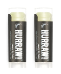 Hurraw Moon Night two-pack box showcases convenient packaging for on-the-go lip care.