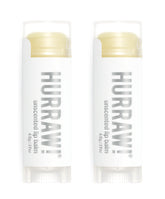 Hurraw! unscented lip balm pack box for on-the-go moisture