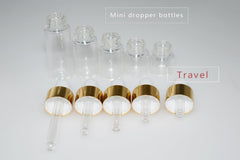 Hustar 4ml clear glass dropper bottle for small quantities.