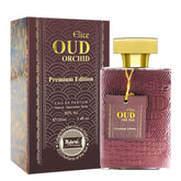 Hybrid & Company Elite Oud Orchid bottle, premium design for confident evening wear.