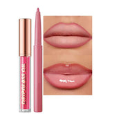 Hyesamyo pink lip liner kit packaging shown for premium branding and travel design