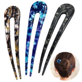 HYFEEL French Hair Forks blue pack showcases stylish hair hold for everyday elegance