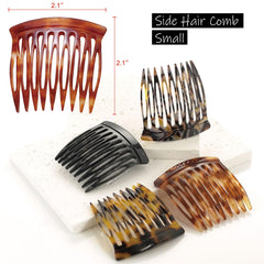 HYFEEL French side comb closeup clip highlights gentle grip for twist styling