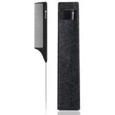 HYOUJIN carbon hair rat tail comb pintail for precise sectioning and styling.