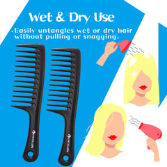 HYOUJIN two-set packaging with two combs for family use