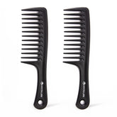 HYOUJIN two-set wide-tooth comb for wet and dry detangling
