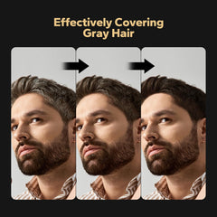 HyperHair silky-soft hair after use emphasizes smoothness and reduced dye damage.