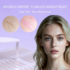 HZFYVBC Invisible Double Eyelid Tape three widths shown on different lid shapes for a perfect fit