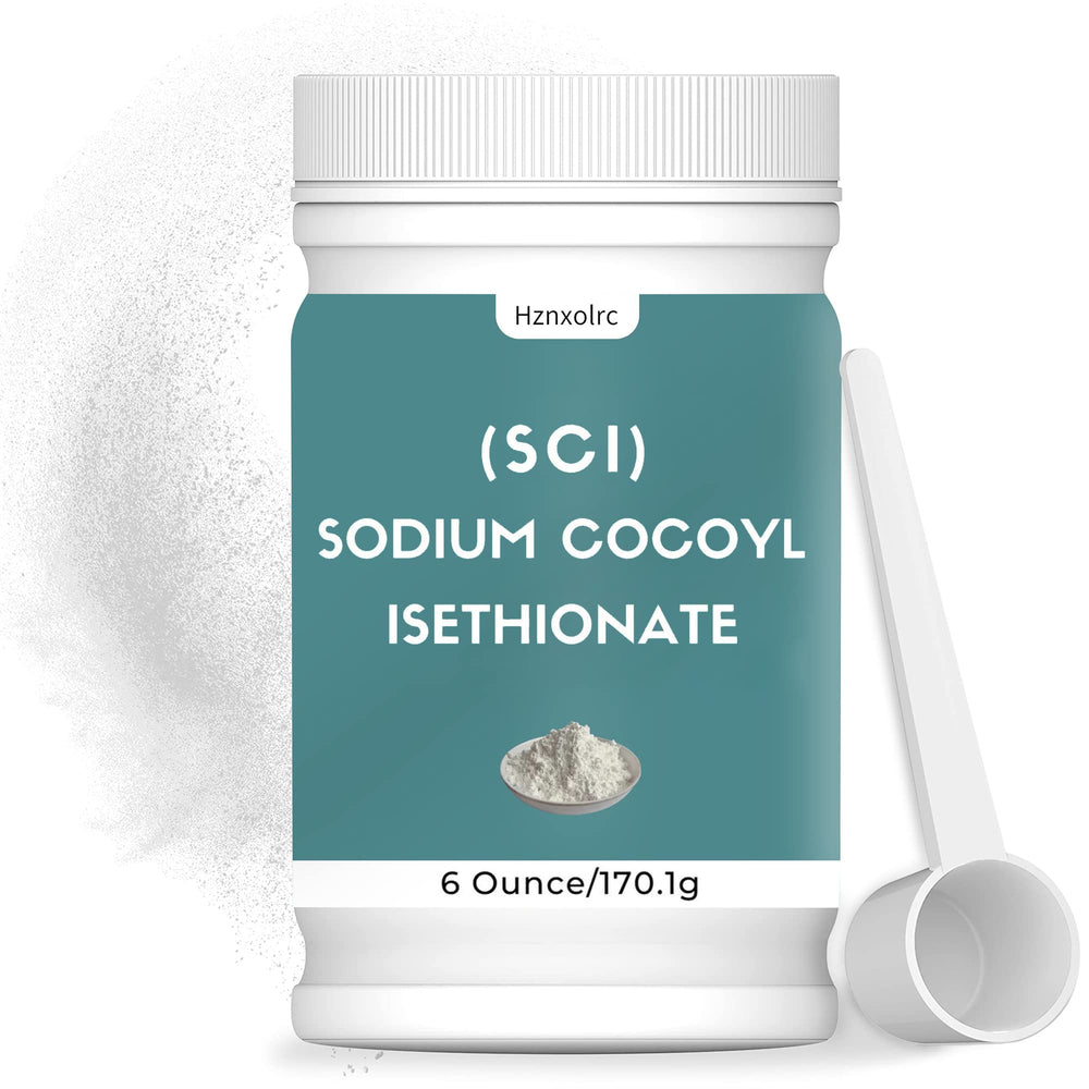 Hznxolrc SCI powder packaging signals pure, eco-friendly ingredients for gentle bath formulas