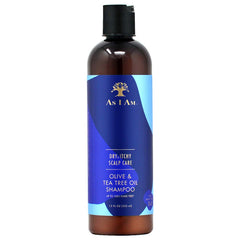 I AM Dry & Itchy Scalp Shampoo lather close-up showing rich foam for thorough cleansing.