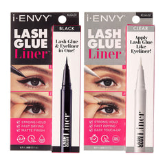 i-ENVY 2-in-1 lash glue liner pen in black for fast lash application