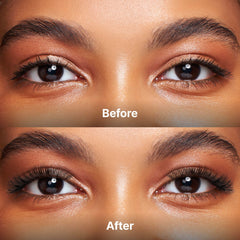 i•ENVY 30D cluster lashes with J curl look and natural curl.