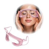 i•ENVY Lash Guard pink close-up protects lashes from water during shower