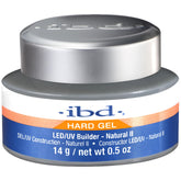 IBD LED/UV Gels Natural II 0.5 oz bottle closeup for precise color application