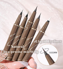ICATHUNY Liquid Eyeliner fast-drying formula delivers quick definition.