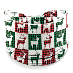 IDDFEVE reindeer pattern headband elevates your holiday look