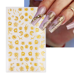 IDDFEVE self-adhesive nail decals for easy at-home manicure.