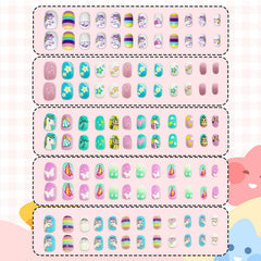 Ideal Swan jelly-adhesive nails apply quickly for a DIY manicure at home.