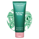 I DEW CARE Namaste Kitten acne foam bottle for gentle cleansing without drying.