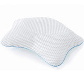 Idle Hippo non-slip bath pillow showing ergonomic contour for neck support during baths